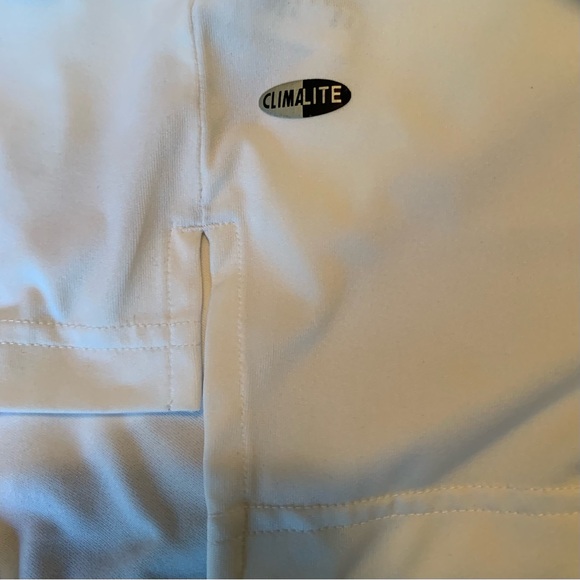 ADIDAS CLIMALITE PERFORMANCE POLO GOLF WHITE XXL - Picture 7 of 11